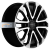 7,5x18/6x139,7 ET25 D106,1 KHW1805 (LC Prado) Black-FP 7,5x18/6x139,7 ET25 D106,1 KHW1805 (LC Prado) Black-FP